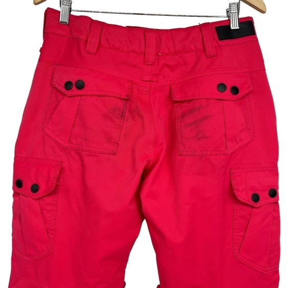 Vintage Y2K Empyre Snow Pants & Jacket Set Pink Purple Plaid Ski Snowboard Small - Picture 12 of 16